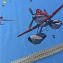 Disney Planes Print Kids Cotton Furnishing Fabric - Bull Ring Fabrics