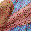 D'Lush Poppy Viscose Summer Dress Fabric 60", Brown - Bull Ring Fabrics