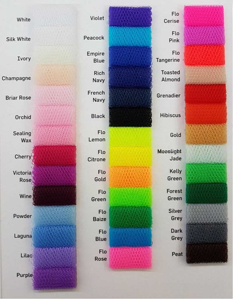 Dress Net Stiff Nylon Tutu Tulle Fabric Underskirt Bows & Crafts 150cm - Bull Ring Fabrics