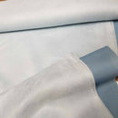 Blue SUEDE Padded Neoprene Scuba Dress Gym Clothing Cushioned Fabric Sweatshirt