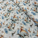 Jurassic Pterodactyl Dinosaurs 100% Cotton Craft Fabric 140cm, Sky