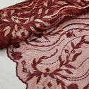 Embroidery Boho Fancy Lace Net Dress Fabric - Bull Ring Fabrics