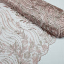 Embroidery Boho Fancy Lace Net Dress Fabric - Bull Ring Fabrics