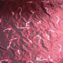 Coco Ribbon Organza Floral Taffeta Fabric