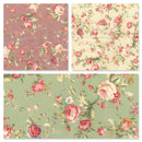 Vintage Roses 100% Cotton Poplin Rose & Hubble 112cm