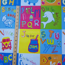 By The Metre Kids Alphabet Print PVC Printed Tablecloth