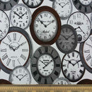 Digital Print Cotton Rich Fabric Curtain Craft Upholstery 140cm