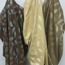 Felix Leaves Floral Curtain Brocade Fabric 140cm - Bull Ring Fabrics