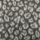 Furry Wool Blend Warm Fabrics Animal Melton Fabric Sew Coat Jacket LEOPARD SPOTS - Bull Ring Fabrics