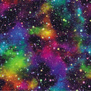 Galaxy Digital Print Plush Velvet Curtain Fabric - Bull Ring Fabrics