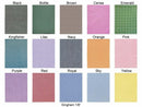 Gingham 1" Poly Cotton Dress Quilting Fabric - Bull Ring Fabrics
