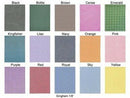 Gingham 1" Poly Cotton Dress Quilting Fabric - Bull Ring Fabrics