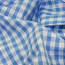 Gingham 1/4" Checks Polycotton Dress Craft Fabric - Bull Ring Fabrics