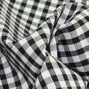 Gingham 1/4" Checks Polycotton Dress Craft Fabric - Bull Ring Fabrics