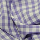 Gingham 1/4" Checks Polycotton Dress Craft Fabric - Bull Ring Fabrics