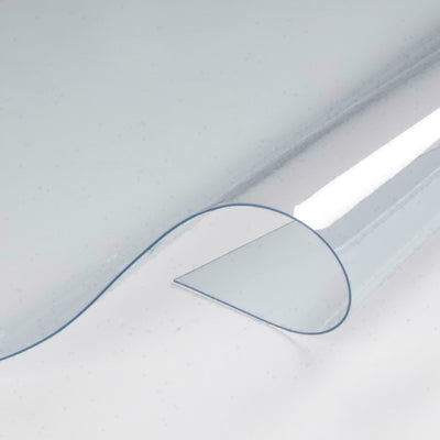 Glass Clear Plastic PVC Table Protector Vinyl Tablecloth 140cm - Bull Ring Fabrics