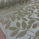 Henley Leaves Heavy Chenille Fabric 140cm - Bull Ring Fabrics