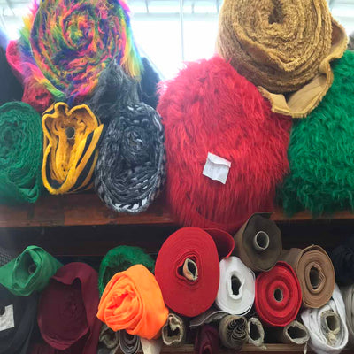 Long Pile Hair Faux Fur Fabric 150cm Wide - Bull Ring Fabrics