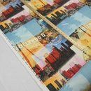 Los Angeles Hollywood Print Cotton Fabric - Bull Ring Fabrics