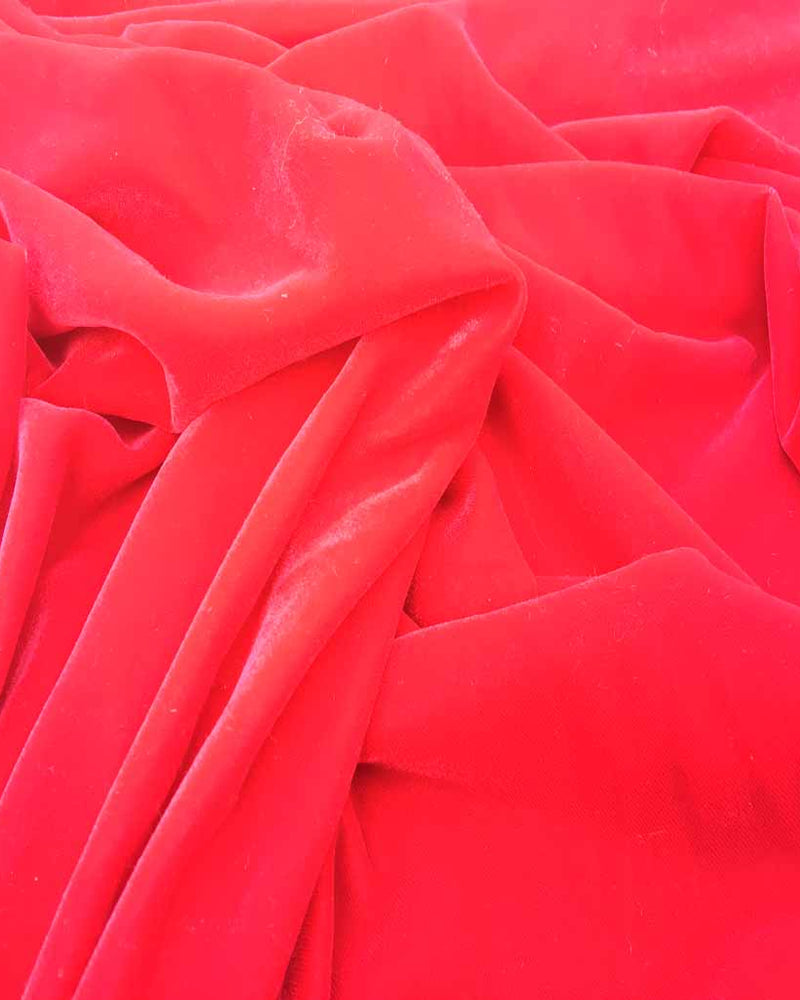 Luxurious Triple Micro Velvet Dress Fabric - Bull Ring Fabrics