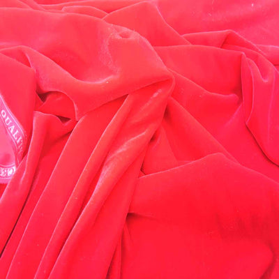 Luxurious Triple Micro Velvet Dress Fabric - Bull Ring Fabrics