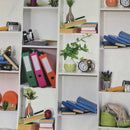 Office Bookshelf Digital Print Cotton Furnishing Fabric - Bull Ring Fabrics