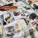 Oilcloth PVC Macrons Cakes Dessert Bar Printed Tablecloth 54" - Bull Ring Fabrics