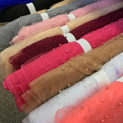 Pearl Tutu Net Dress Fabric - Bull Ring Fabrics
