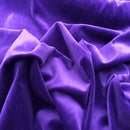 Plain Cotton Velvet Fabric Plush Theatre Costumes Material 112cm - Bull Ring Fabrics