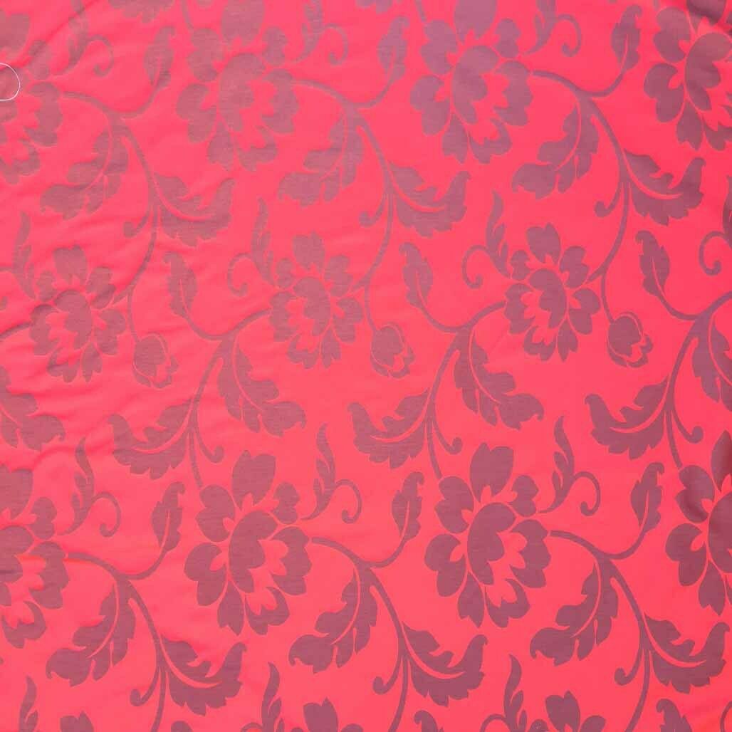 Premium Daisy Floral Flowers Curtain Brocade Fabric 140cm - Bull Ring Fabrics