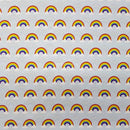 Rainbow In Clouds Cotton Craft Fabric, Sky - Bull Ring Fabrics