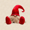 Red Gonk Gnome Christmas Panels, Elf - Bull Ring Fabrics