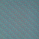 Russian Dolls Print Cotton Poplin Dress Fabric, Mint - Bull Ring Fabrics