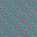 Russian Dolls Print Cotton Poplin Dress Fabric, Mint - Bull Ring Fabrics