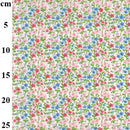 Small Ditsy Flowers Print Polycotton Fabric - Bull Ring Fabrics