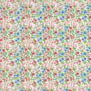 Small Ditsy Flowers Print Polycotton Fabric - Bull Ring Fabrics