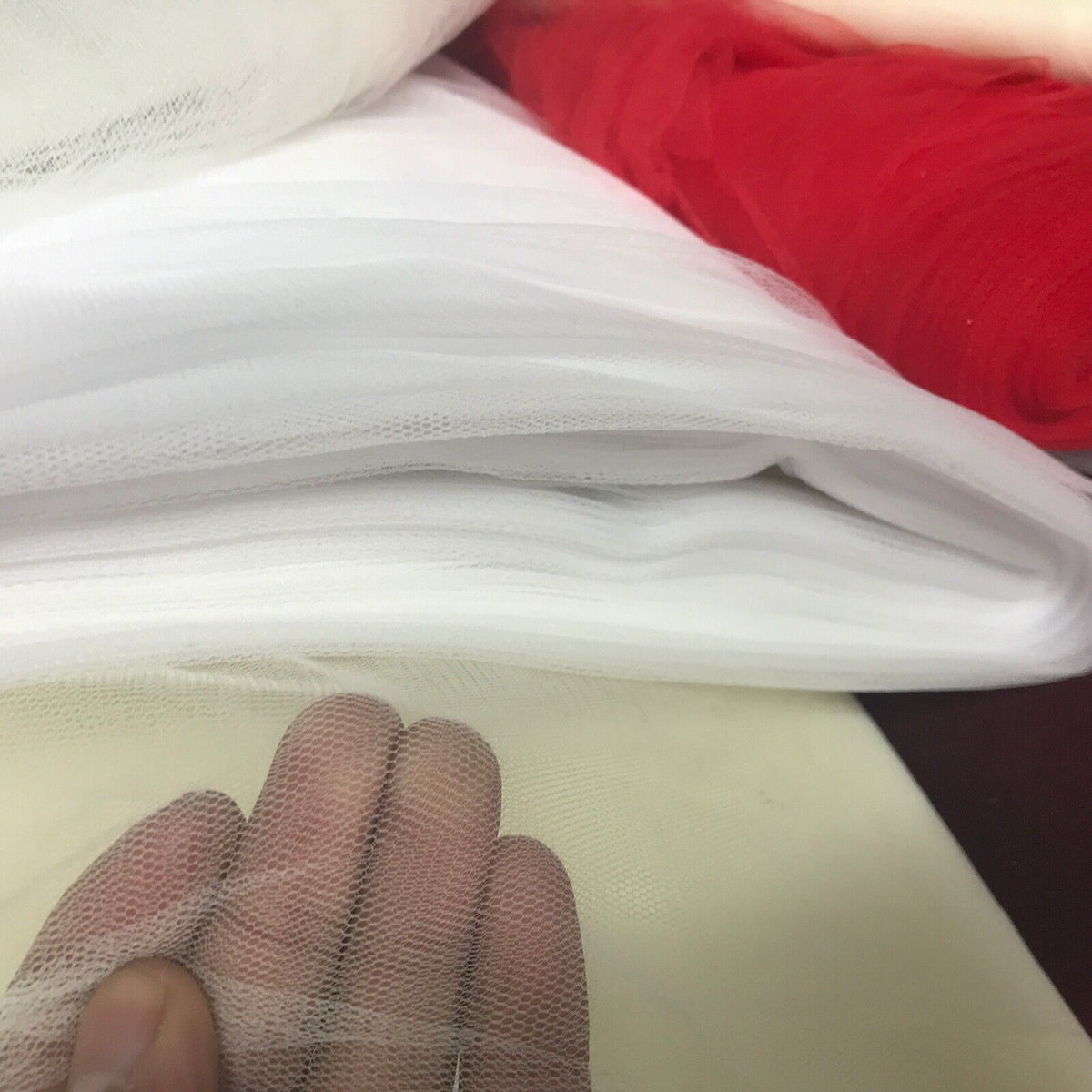 Soft Veiling Tulle Fabric Dress Net Bridal Tulle 280cm Wide - Bull Ring Fabrics