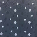 Spotted Taffeta Fabric Embroidered Circles Dress Craft Curtain 60" - Bull Ring Fabrics