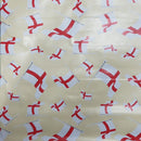 St George's Flags Oilcloth PVC Union Jack Tablecloth 54" Wide - Bull Ring Fabrics