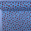 Strawberries Print Polycotton Fabric - Bull Ring Fabrics
