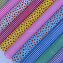 Strawberries Print Polycotton Fabric - Bull Ring Fabrics