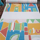 Tamar Panel Colourful Cotton Canvas Craft Fabric - Bull Ring Fabrics