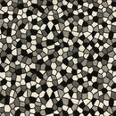 Tapestry Upholstery Fabric Curtain Cushion Blinds 140cm, Black/White - Bull Ring Fabrics