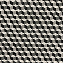 Tapestry Upholstery Fabric Curtain Cushion Blinds 140cm, Black/White - Bull Ring Fabrics