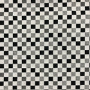 Tapestry Upholstery Fabric Curtain Cushion Blinds 140cm, Black/White - Bull Ring Fabrics