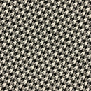 Tapestry Upholstery Fabric Curtain Cushion Blinds 140cm, Black/White - Bull Ring Fabrics