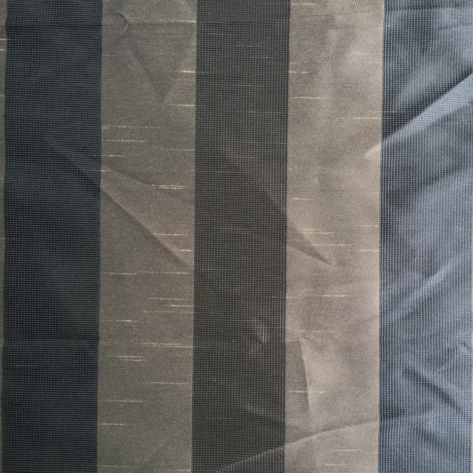 Thick Stripe Furnishing Fabric - Brown - Bull Ring Fabrics