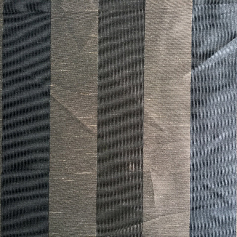 Thick Stripe Furnishing Fabric - Brown - Bull Ring Fabrics