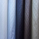 Trellis Quilted Vinyl Faux Leather Upholstery Fabric 140cm - Bull Ring Fabrics