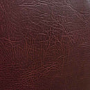 Vinyl Faux Leather Fabric 140cm, Claret Dark Red - Bull Ring Fabrics